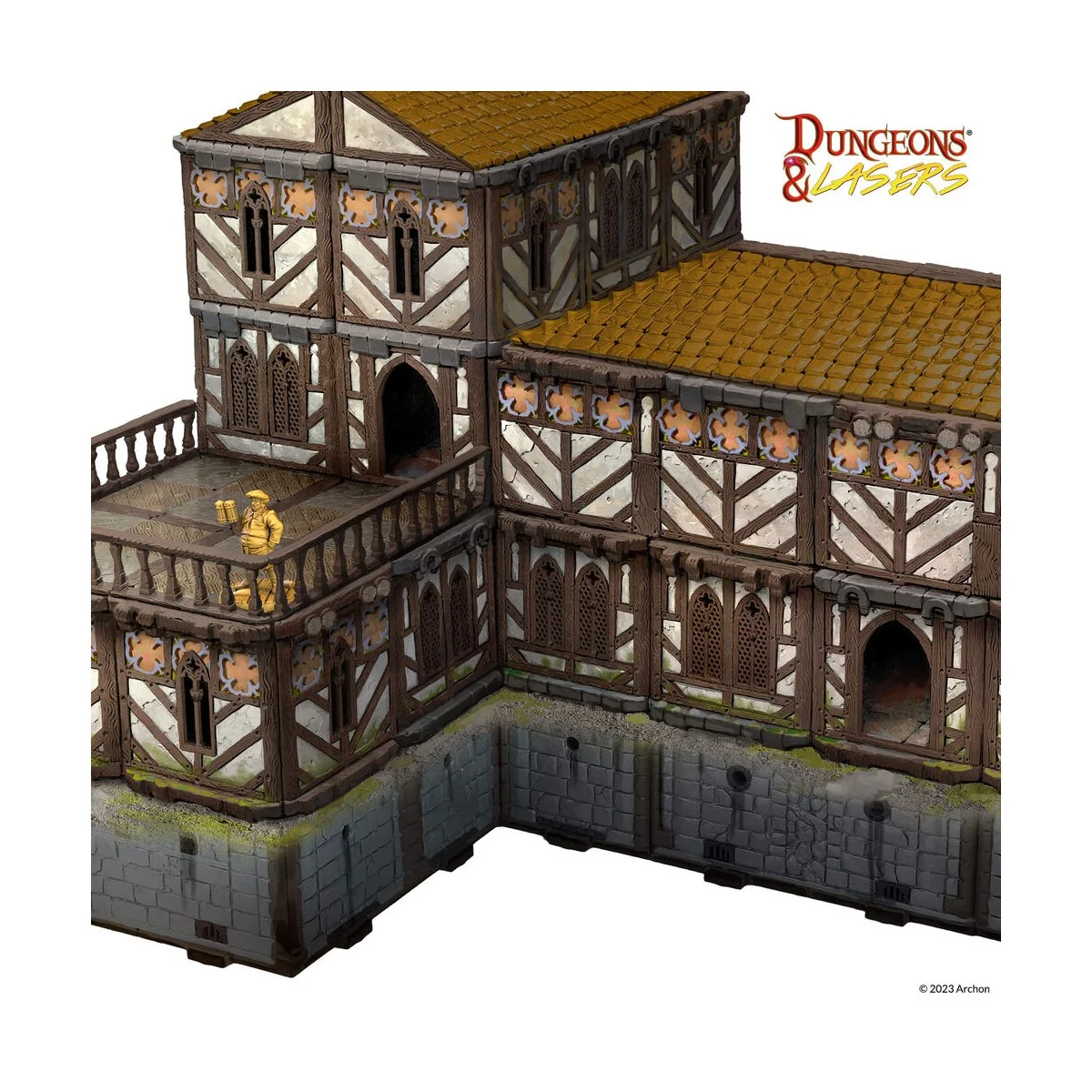 Dungeons & Lasers Starter Set: SCALES & ALES TAVERN - Archon Studio...