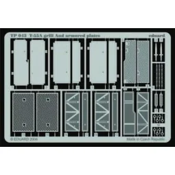 T-55A Grill and armored Plates - Eduard Accessories TP043