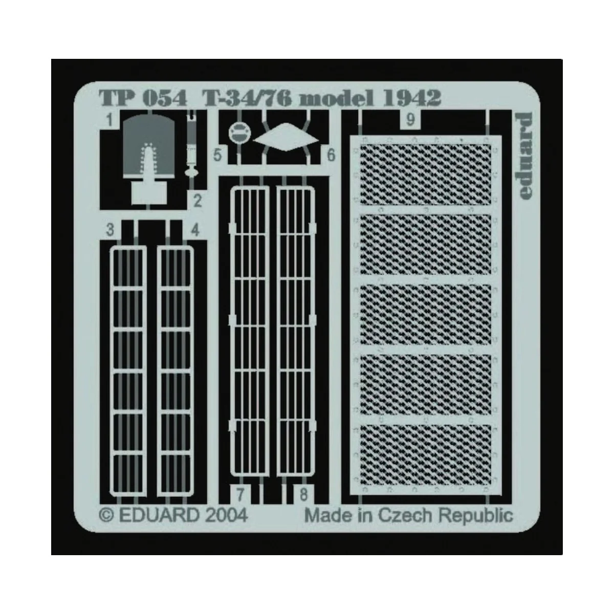 T-34/76 Model 1942, 1/35 - Eduard Accessories TP054