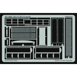 KV-1/KV-2 mesh early für Trumpeter Bausatz, 1/35 - Eduard Accessori...