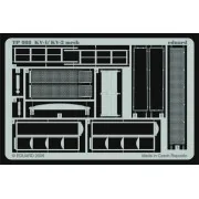 KV-1/KV-2 mesh early für Trumpeter Bausatz, 1/35 - Eduard Accessori... KV-1/KV-2 mesh early für Trumpeter Bausatz, 1/35 - Eduard Accessori...