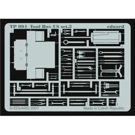 Tool Box US set.2 - Eduard Accessories TP094