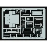 Tool Box US set.2, 1/35 - Eduard Accessories TP094 Tool Box US set.2, 1/35 - Eduard Accessories TP094