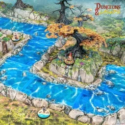 Dungeons & Lasers Expansion Set: MODULAR RIVER - Archon Studio DNL0058