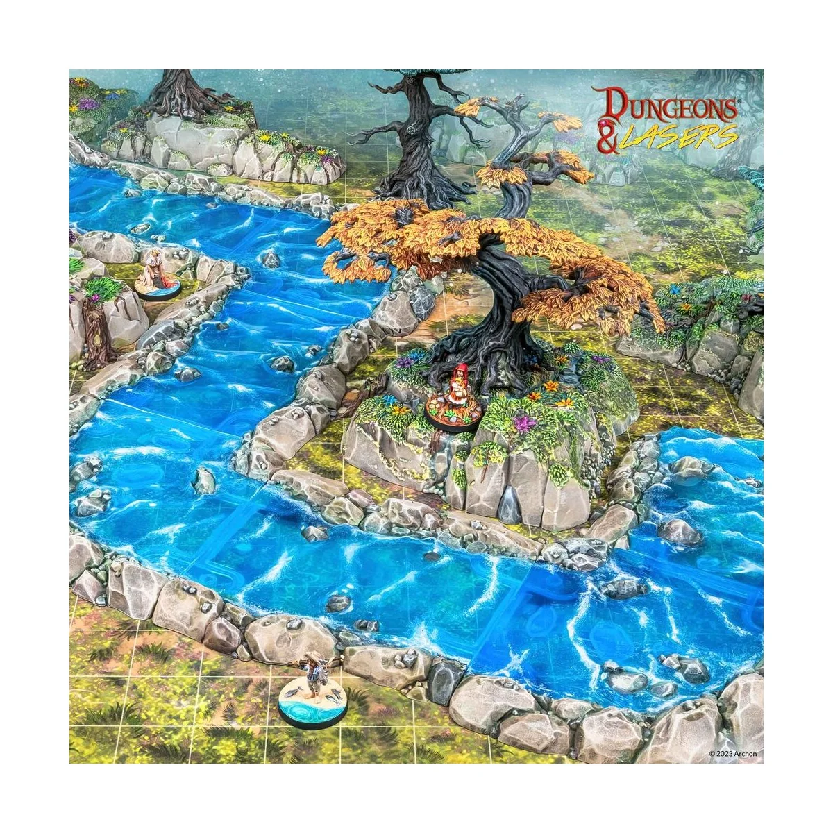 Dungeons & Lasers Expansion Set: MODULAR RIVER - Archon Studio DNL0058