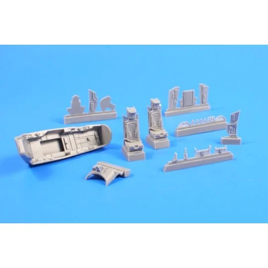 Folland Gnat T.1 - Interior set, 1/48 - CMK 129-4325 Folland Gnat T.1 - Interior set, 1/48 - CMK 129-4325