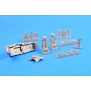 Folland Gnat T.1 - Interior set - CMK 129-4325