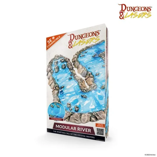 Dungeons & Lasers Expansion Set: MODULAR RIVER - Archon Studio DNL0058