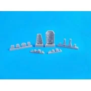 RF-84F Thunderflash-Camera Set /for Tanmodel kit, 1/48 - CMK 129-4333 RF-84F Thunderflash-Camera Set /for Tanmodel kit, 1/48 - CMK 129-4333