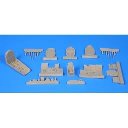 Spitfire Mk.I- 1/48 Interior Set, 1/48 - CMK 129-4336