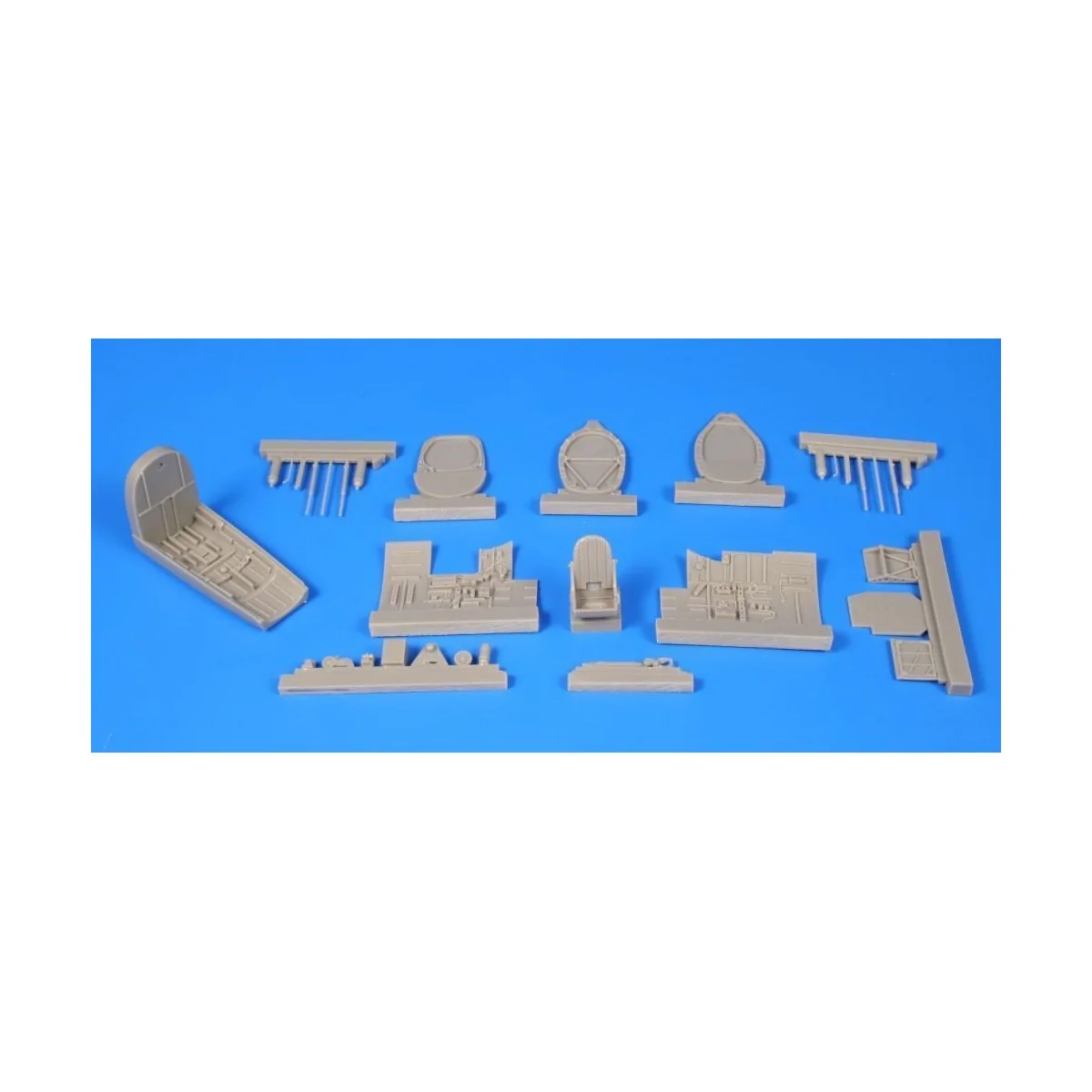 Spitfire Mk.I- 1/48 Interior Set, 1/48 - CMK 129-4336 Spitfire Mk.I- 1/48 Interior Set, 1/48 - CMK 129-4336
