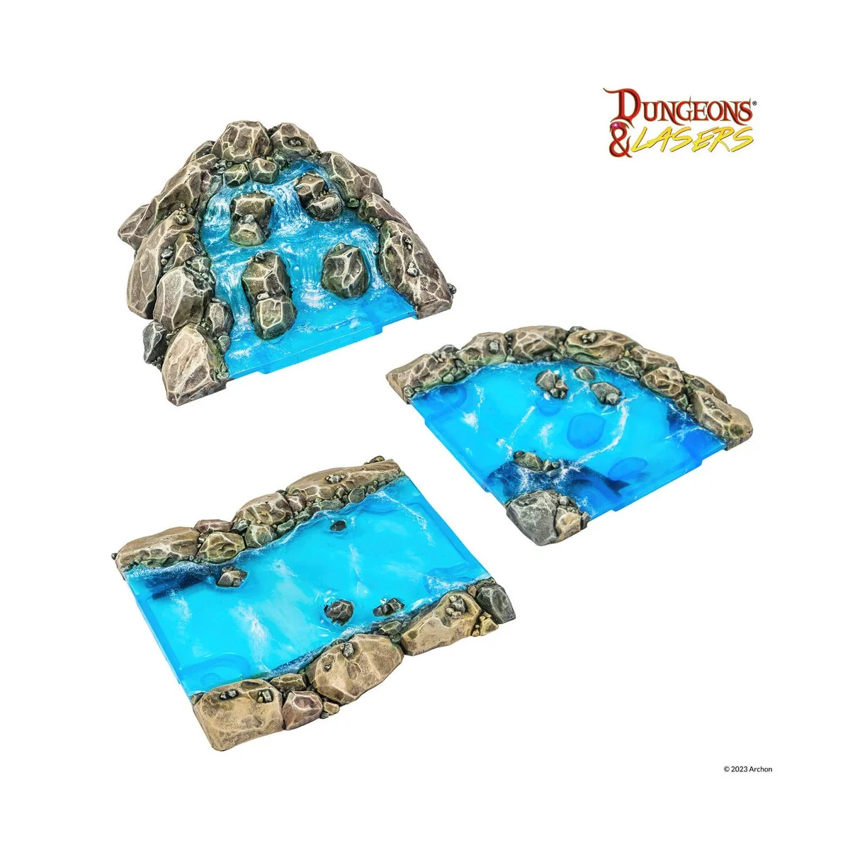 Dungeons & Lasers Expansion Set: MODULAR RIVER - Archon Studio DNL0058