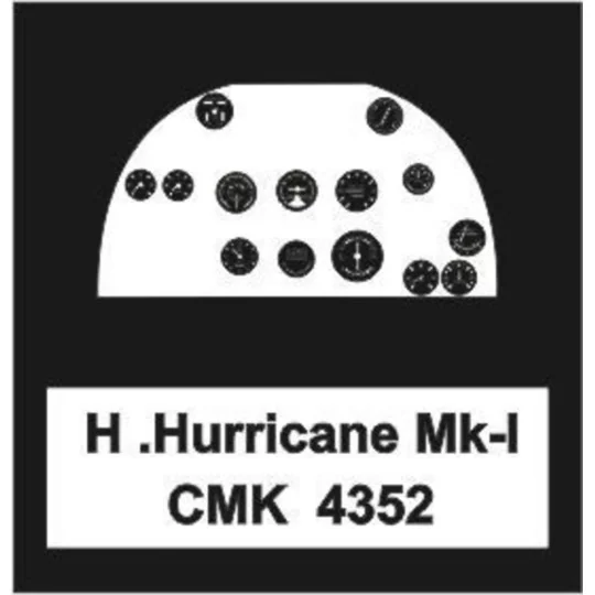 Hawker Hurricane Mk.I-Cockpit Set f.Airf, 1/48 - CMK 129-4352