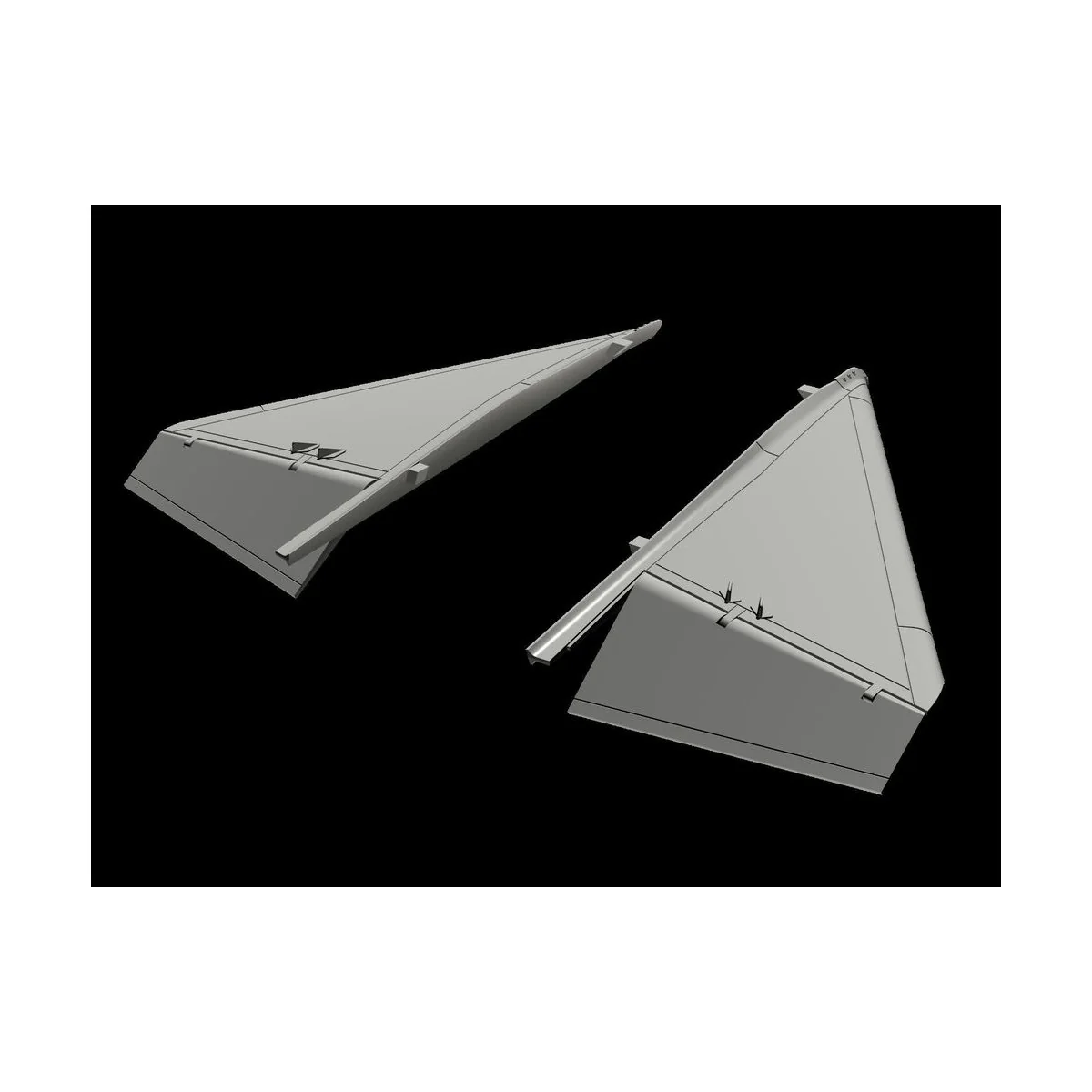 JA-37 Viggen canard correction set, 1/48 - CMK 129-4362