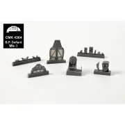Defiant Pilot's Cockpit set, for Airfix, 1/48 - CMK 129-4364 Defiant Pilot's Cockpit set, for Airfix, 1/48 - CMK 129-4364