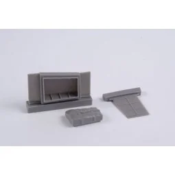 Beaufighter Mk.IF Dinghy Box and Access Panel for Revell, 1/48 - CM...