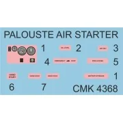 Palouste Mk.101/100-Jet Air Starter Trolleys and Airborne Pod, 1/48... Palouste Mk.101/100-Jet Air Starter Trolleys and Airborne Pod, 1/48...
