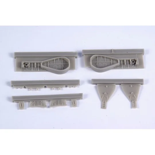 J2M3 Raiden (Jack)-Untercarriage Set, 1/48 - CMK 129-4371 J2M3 Raiden (Jack)-Untercarriage Set, 1/48 - CMK 129-4371