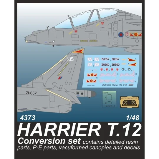 Harrier T.Mk.12 Conversion set - CMK 129-4373