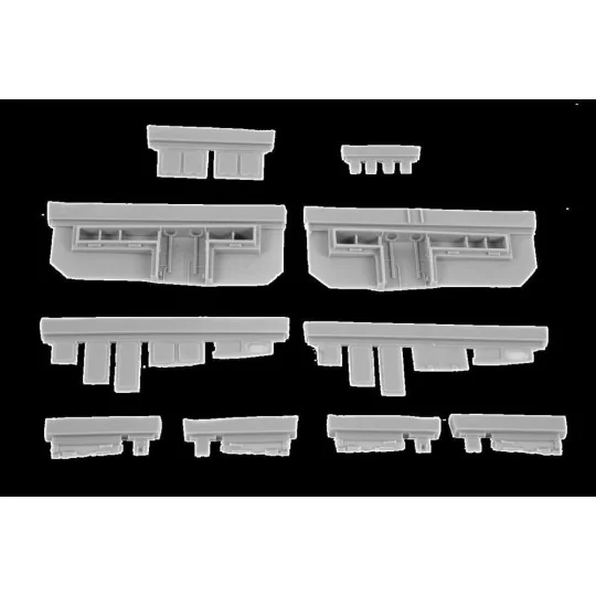 N1K2-J Shiden Kai (George) - Armament set, 1/48 - CMK 129-4375 N1K2-J Shiden Kai (George) - Armament set, 1/48 - CMK 129-4375