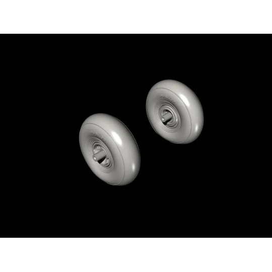 Blenheim Mk.I/IF Mainwheels /Smooth Tyre, 1/48 - CMK 129-4378