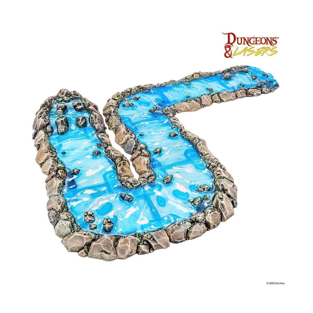 Dungeons & Lasers Expansion Set: MODULAR RIVER - Archon Studio DNL0058
