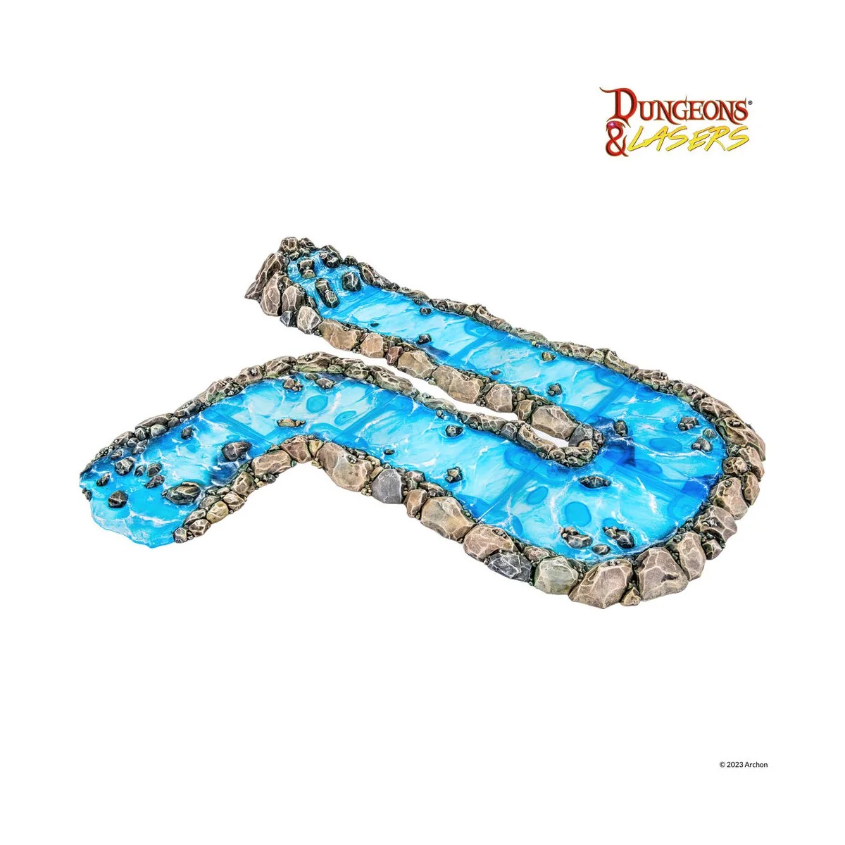 Dungeons & Lasers Expansion Set: MODULAR RIVER - Archon Studio DNL0058