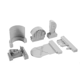 Tempest Fuselage Fuel and Oil Tanks, 1/48 - CMK 129-4394