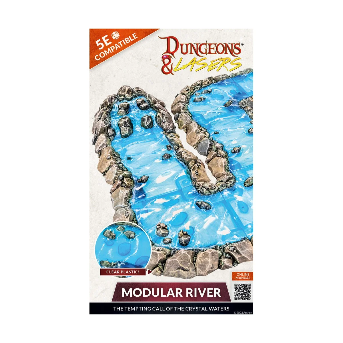 Dungeons & Lasers Expansion Set: MODULAR RIVER - Archon Studio DNL0058