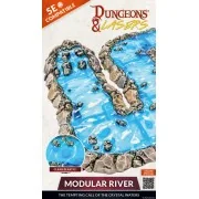 Dungeons & Lasers Expansion Set: MODULAR RIVER - Archon Studio DNL0058