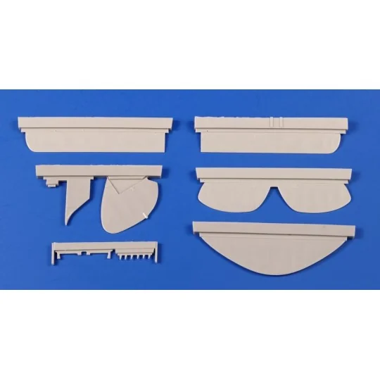 DH.82 Tiger Moth Control Surfaces, 1/48 - CMK 129-4408