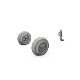 DH.82 Tiger Moth Mainwheels and Tailskid - CMK 129-4411