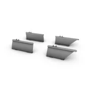 DH.82 Tiger Moth Cockpit Entry Hatches (4pcs, open) - CMK 129-4412