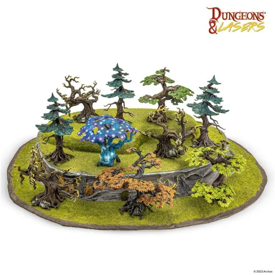 Dungeons & Lasers Expansion Set: TREES PACK - Archon Studio DNL0059 Dungeons & Lasers Expansion Set: TREES PACK - Archon Studio DNL0059