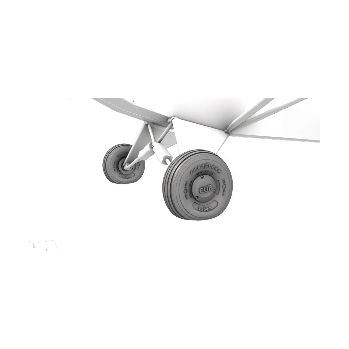 L-4 Grasshopper Main Wheels, 1/48 - CMK 129-4452