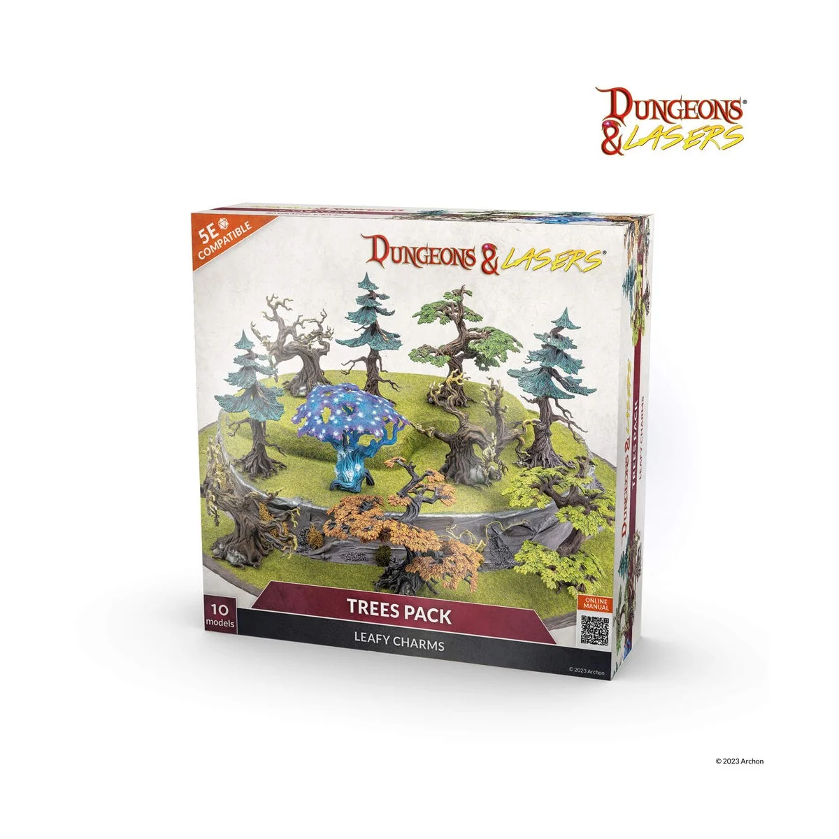 Dungeons & Lasers Expansion Set: TREES PACK - Archon Studio DNL0059 Dungeons & Lasers Expansion Set: TREES PACK - Archon Studio DNL0059