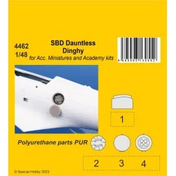 SBD Dauntless Dinghy 1/48 / for Acc. Miniartures and Academy kits -...