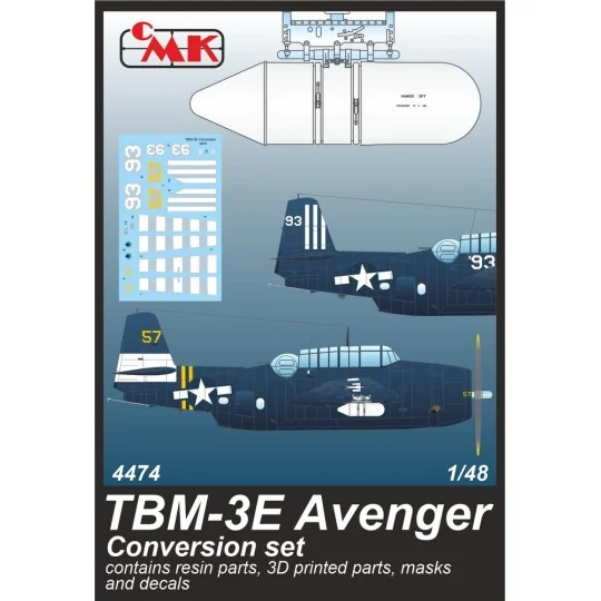 TBM-3E Avenger Conversion Set / for Accurate/Academy kits - CMK 129...