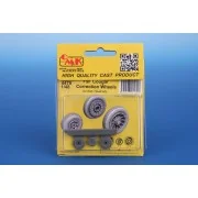 F9F Cougar Correction Wheels / for Kitty Hawk kits - CMK 129-4479