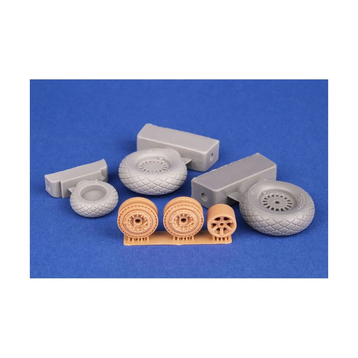 B-26B/C Marauder Undercarriage Wheels / for ICM kit, 1/48 - CMK 129...