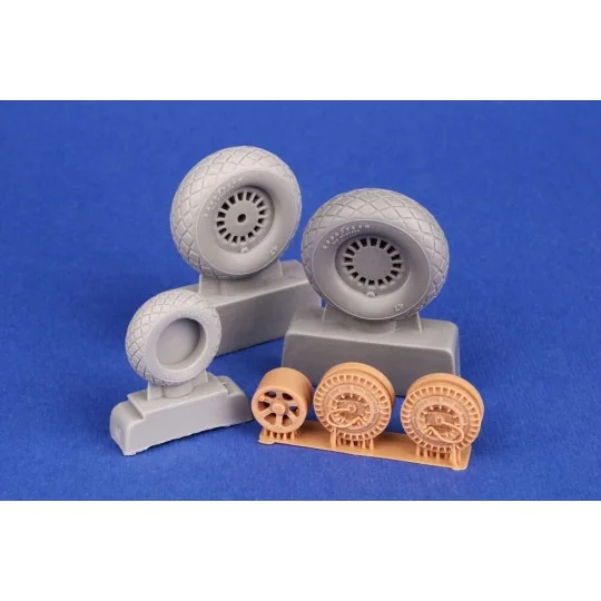 B-26B/C Marauder Undercarriage Wheels / for ICM kit, 1/48 - CMK 129...