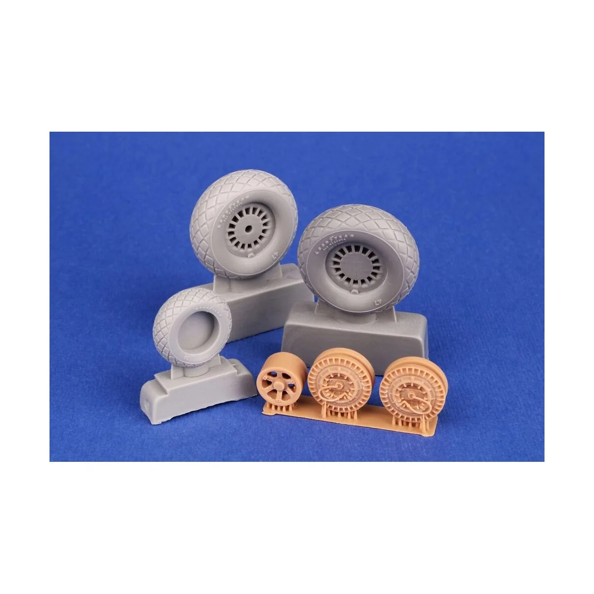 B-26B/C Marauder Undercarriage Wheels / for ICM kit, 1/48 - CMK 129...