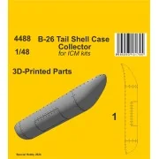 B-26 Tail Shell Case Collector / for ICM kit, 1/48 - CMK 129-4488
