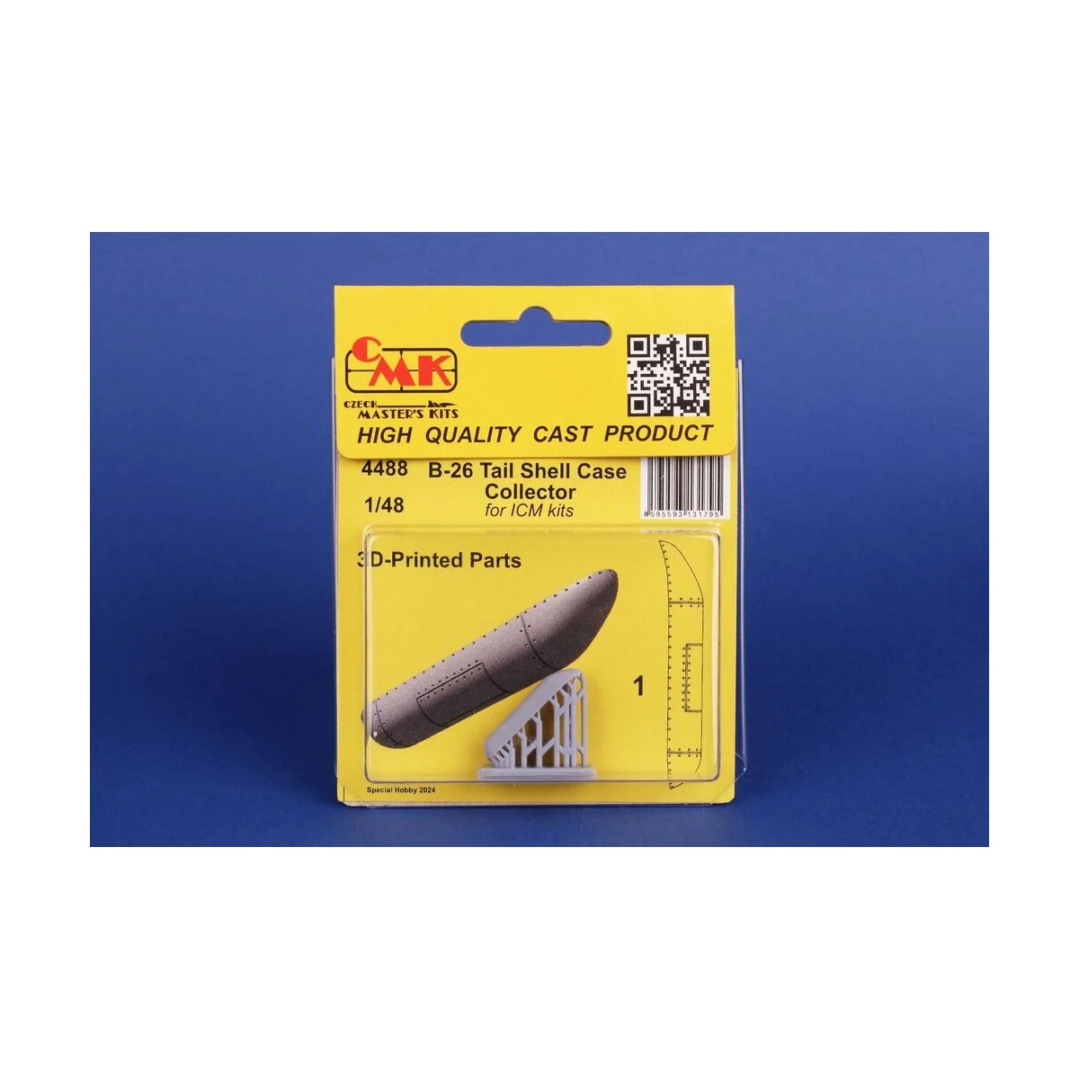 B-26 Tail Shell Case Collector / for ICM kit - CMK 129-4488