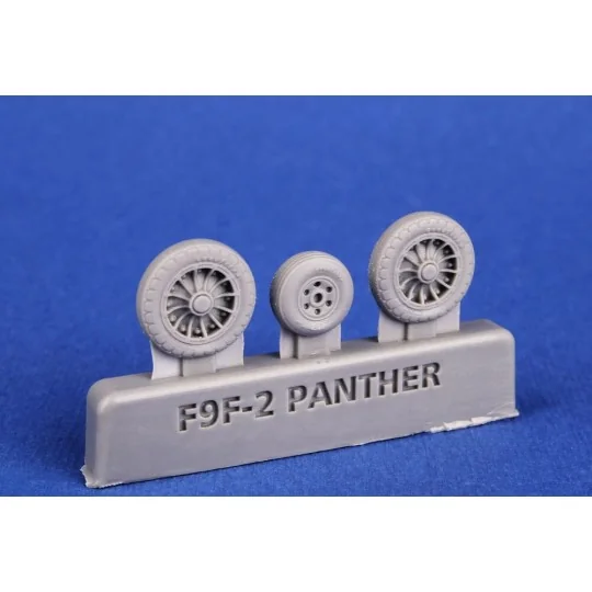F9F Panther Wheels Set / for Trumpeter kits, 1/48 - CMK 129-4489