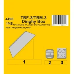 TBF-3/TBM-3 Avenger Dighy Box, 1/48 - CMK 129-4490