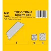 TBF-3/TBM-3 Avenger Dighy Box - CMK 129-4490