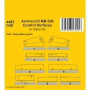 Aermacchi MB-326 Control Surfaces, 1/48 - CMK 129-4492 Aermacchi MB-326 Control Surfaces, 1/48 - CMK 129-4492