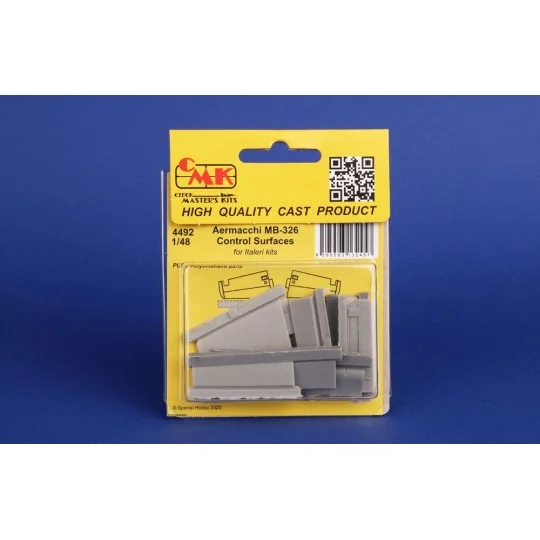Aermacchi MB-326 Control Surfaces, 1/48 - CMK 129-4492 Aermacchi MB-326 Control Surfaces, 1/48 - CMK 129-4492