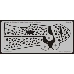 Bf-109E Schablone große Flecken - Eduard Accessories XF561